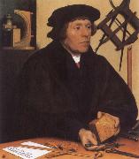 HOLBEIN, Hans the Younger Portrait of Nikolaus Kratzer,Astronomer Spain oil painting artist